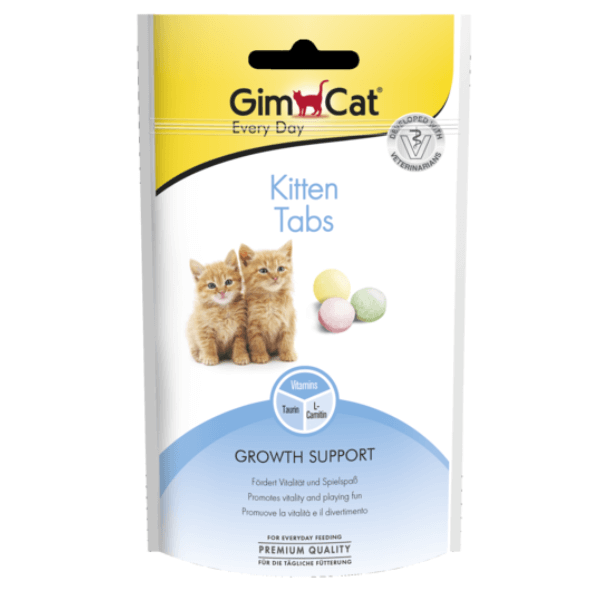 Recompense pentru pisici GimCat Kitten Tabs 40g