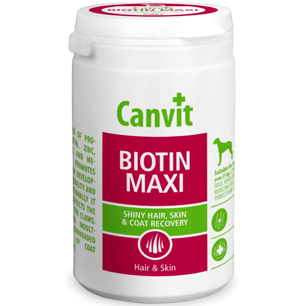 Supliment pentru caini Canvit Biotin Maxi Dogs 230g