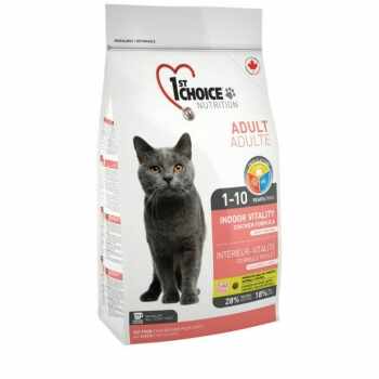 1st Choice Cat Adult Indoor Vitality, 10 Kg