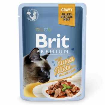 Brit Cat Delicate Tuna in Gravy 85 g