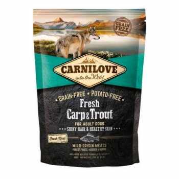 Carnilove Fresh Carp and Trout, Healthy Skin for Adult Dogs 1.5 kg