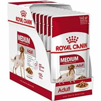 Pachet Royal Canin Medium Adult, 10 x 140 g