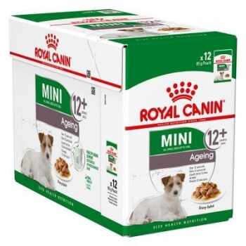 Pachet Royal Canin Mini Ageing 12+,12 x 85 g