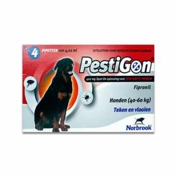 Pestigon Dog XL, 40-60 kg, 4 pipete
