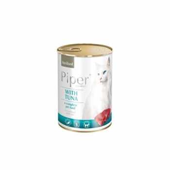 Piper Cat Adult Sterilizat cu Ton, 400 g