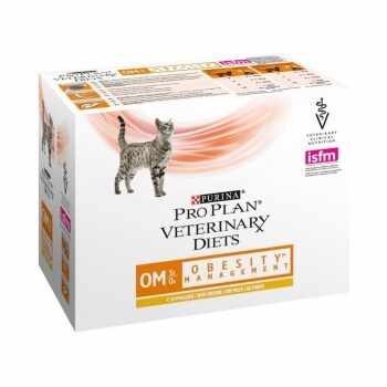 Purina Veterinary Diets Feline OM Pui 10 x 85 g