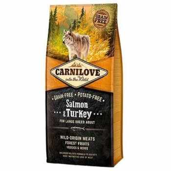 Carnilove Salmon and Turkey Large Breed Adult Dog 12 + 2 kg Gratuit