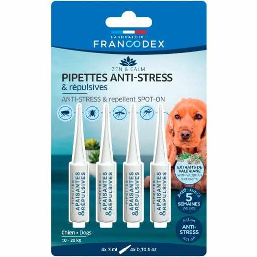 Francodex, Spot On Repulsiv Antistres Dog Medium, 4x3 ml