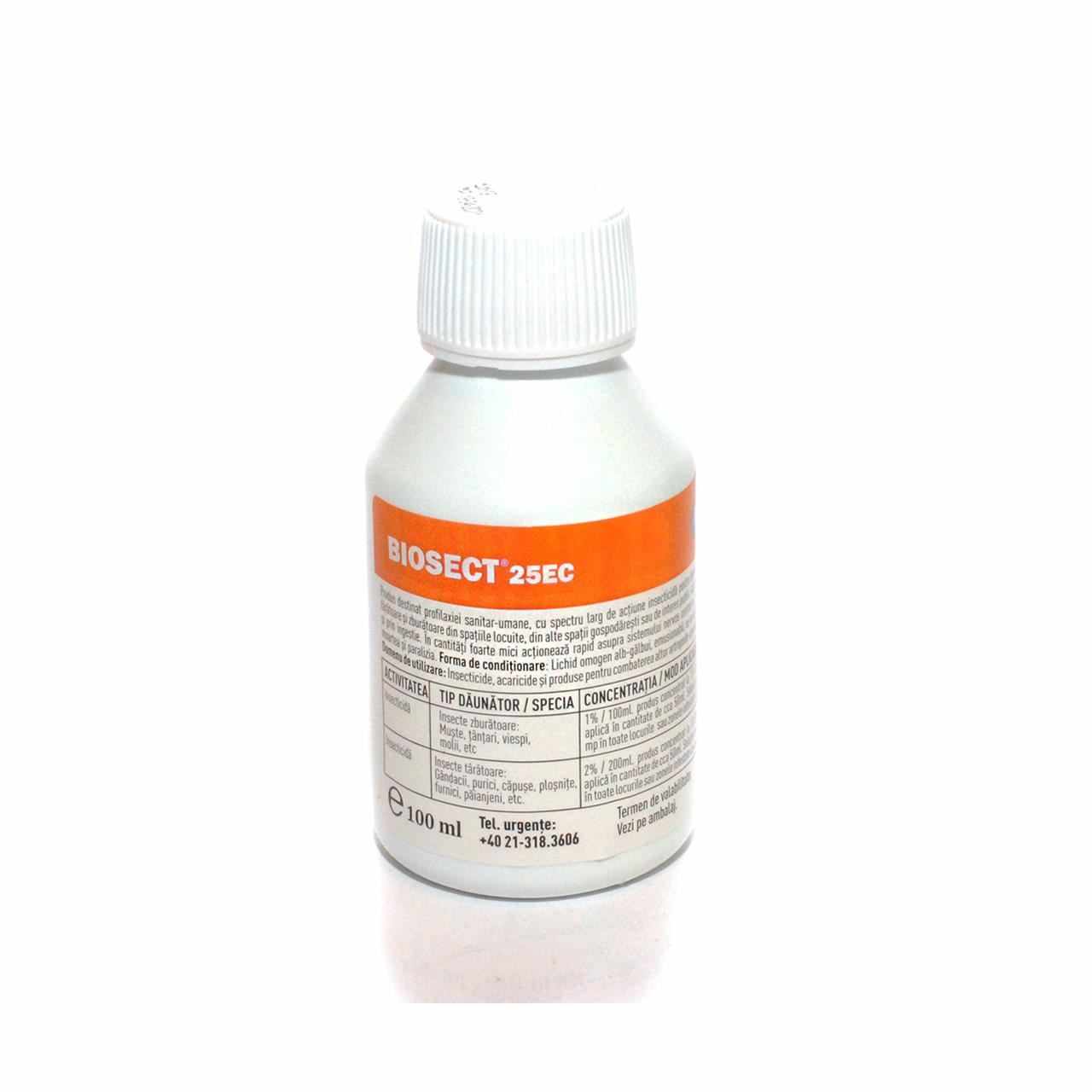 Insecticid Concentrat Biosect 25ec 100 ml