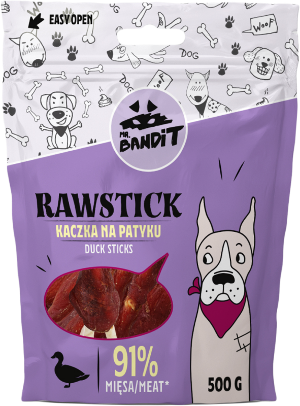Mr. Bandit Rawstick , Rata, 500 g