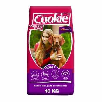 Pachet 2 x Cookie Complete Plus Adult cu Vita, 10 kg