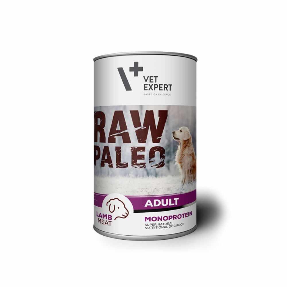Raw Paleo, Conserva Monoproteica, Adult, Miel, 800 g 