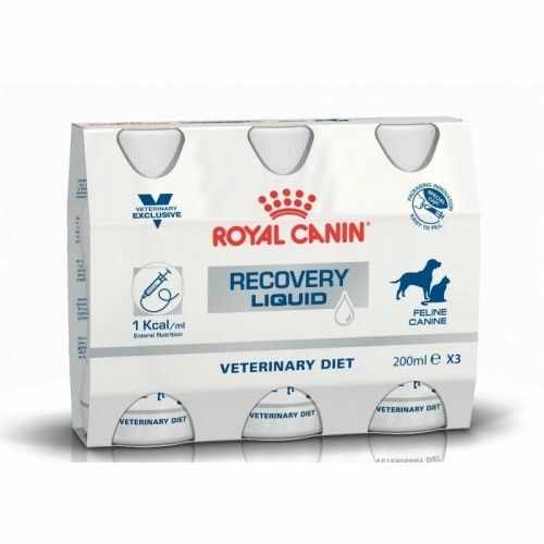 Royal Canin Recovery Cat/ Dog Liquid, 3 x 0.2L