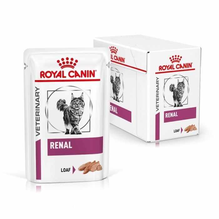 Royal Canin Renal Loaf Cat Pouch, pate, 12 x 85 g