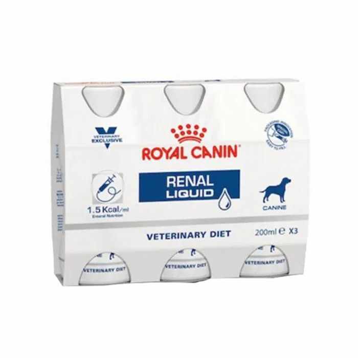 Royal Canin Renal Recovery Dog Liquid, 3 x 0.2L