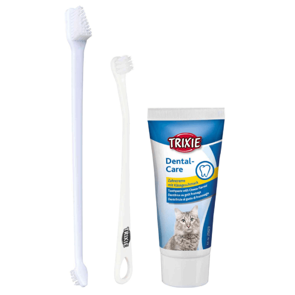 Set pentru igienala orala a pisicilor Trixie Dental Care