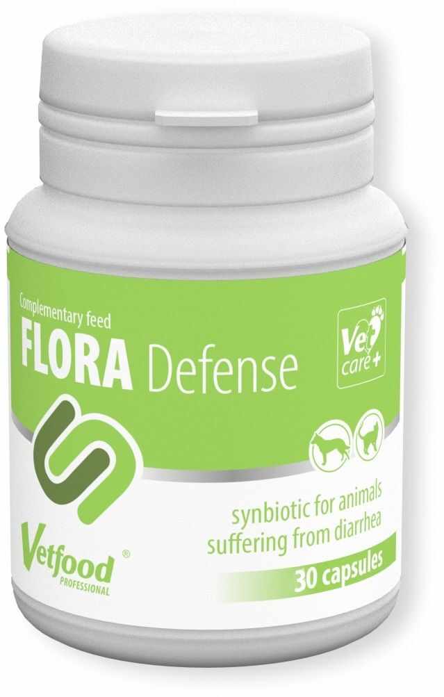 VetFood Flora Defense, 60 capsule - termen de valabilitate: 28.11.2022