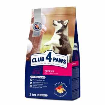CLUB 4 PAWS Premium Puppy, Pui, hrană uscată câini junior, 2kg