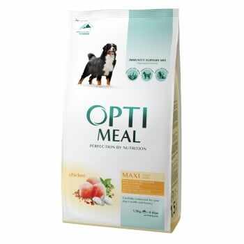 OPTIMEAL Adult L-XL, Pui, hrană uscată câini, 1.5kg