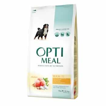 OPTIMEAL Adult L-XL, Pui, hrană uscată câini, 20kg