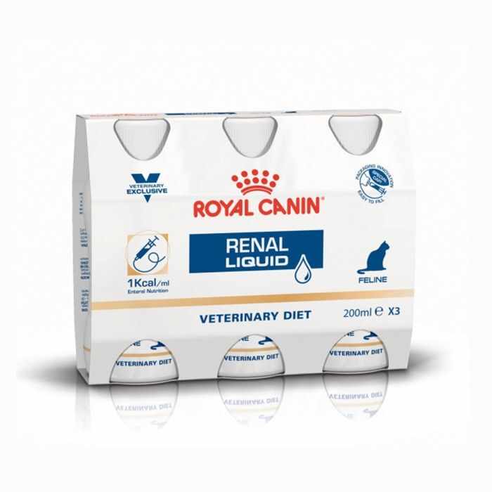 Royal Canin Renal Cat Liquid, 3 x 0.2L