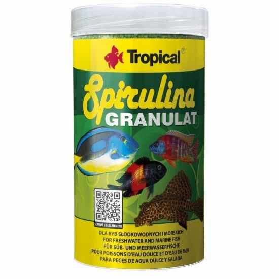Spirulina Flakes, Tropical Fish, granulat 100 ml/ 44 g