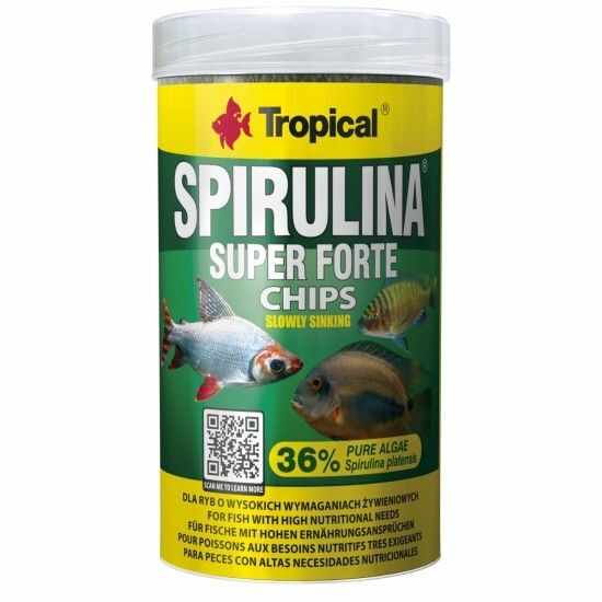 Super Spirulina Forte, Tropical Fish, chips 1000 ml/ 520 g