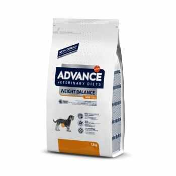 ADVANCE Veterinary Diets Weight Balance Mini, XS-S, dietă veterinară câini, hrană uscată, metabolism (obezitate si diabet), 1.5kg