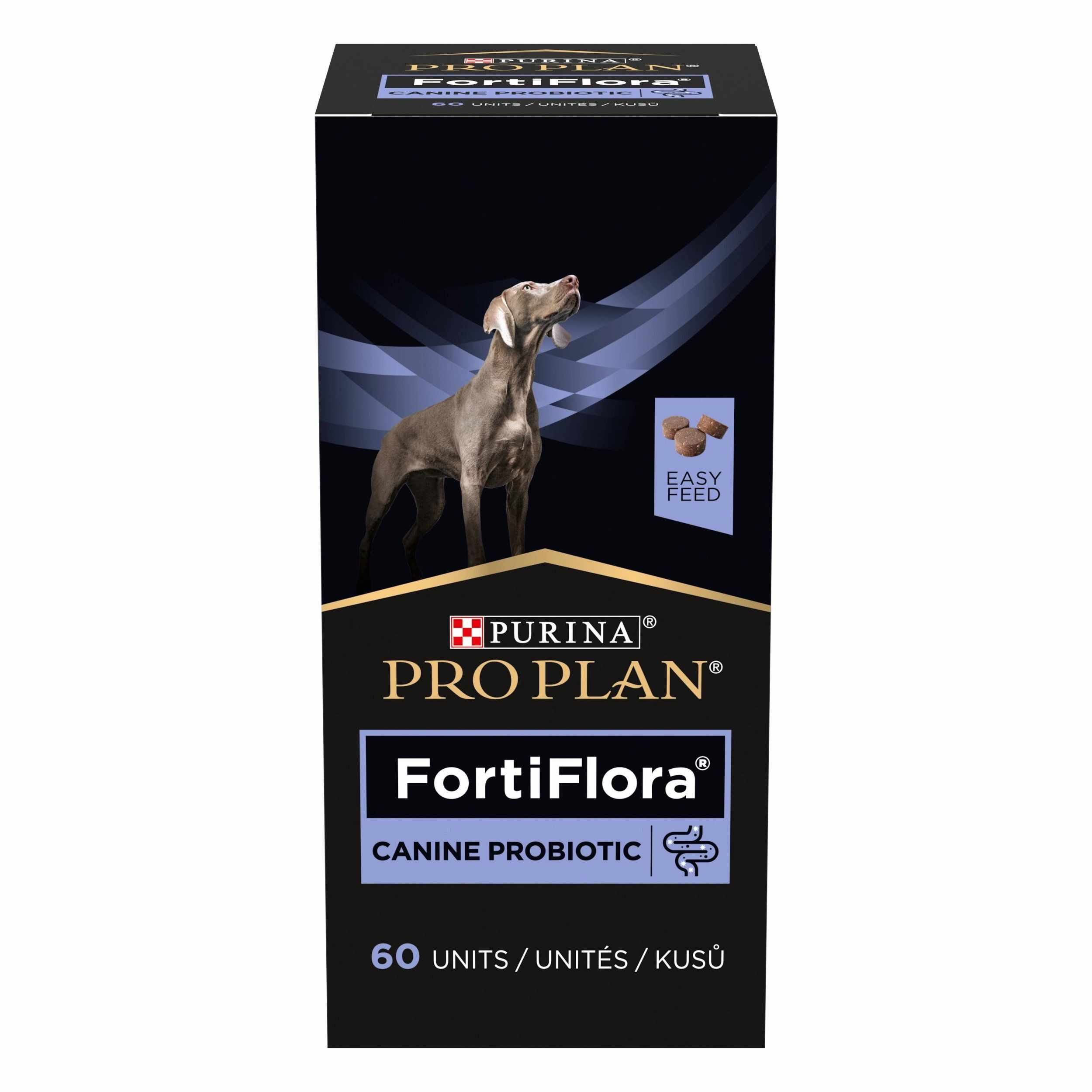 Purina Pro Plan FortiFlora Canine Probiotic, 60 tablete masticabile