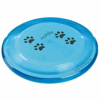 TRIXIE Activity, jucărie disc frisbee câini, plastic, 19cm, multicolor