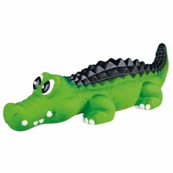 Trixie, jucărie crocodil câini, latex, 35cm, multicolor