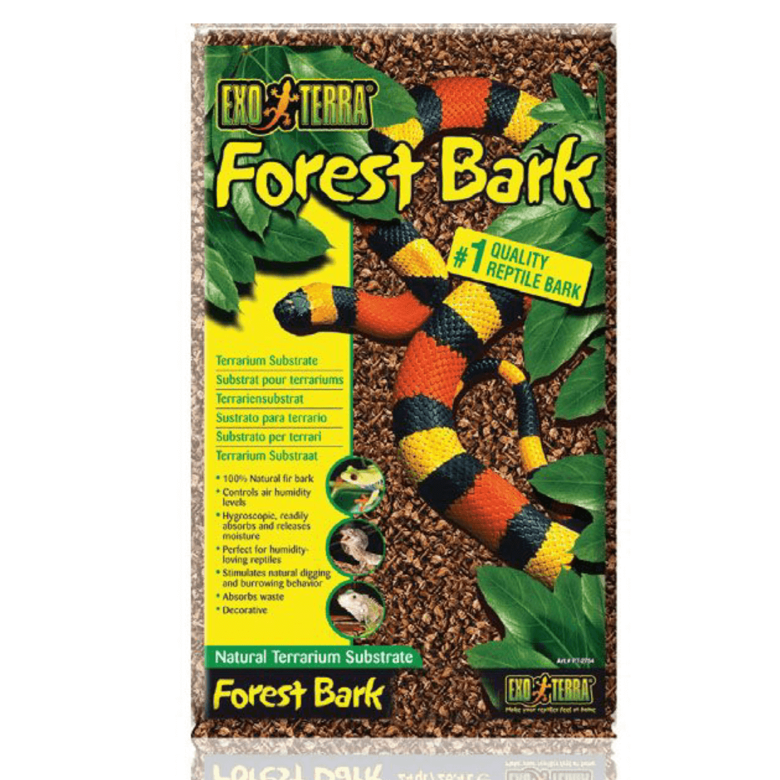 Asternut pentru terariu Exo Terra Forest Bark 8.8 L