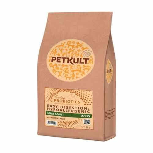 Petkult Dog Probiotics Adult Mini Formula Duck & Rice, 2 kg