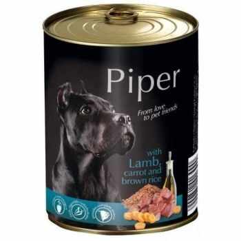 Piper Adult Dog, Miel, Morcovi Si Orez Brun, 400 g