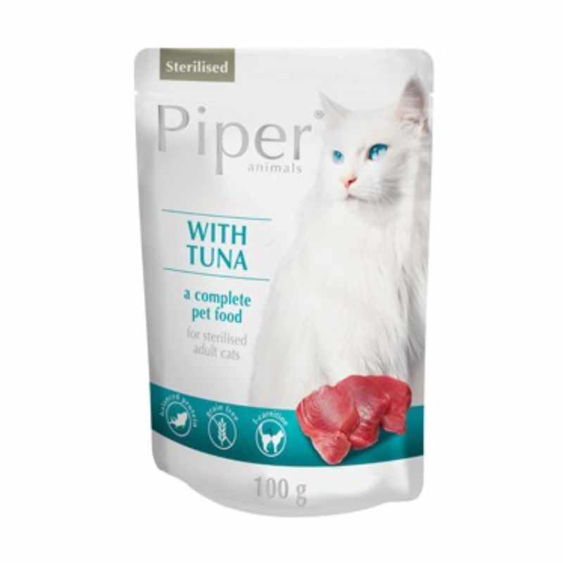 Piper Cat Sterilised, Ton, 100 g