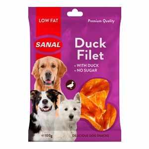 Sanal Dog file rata plic, 100 g