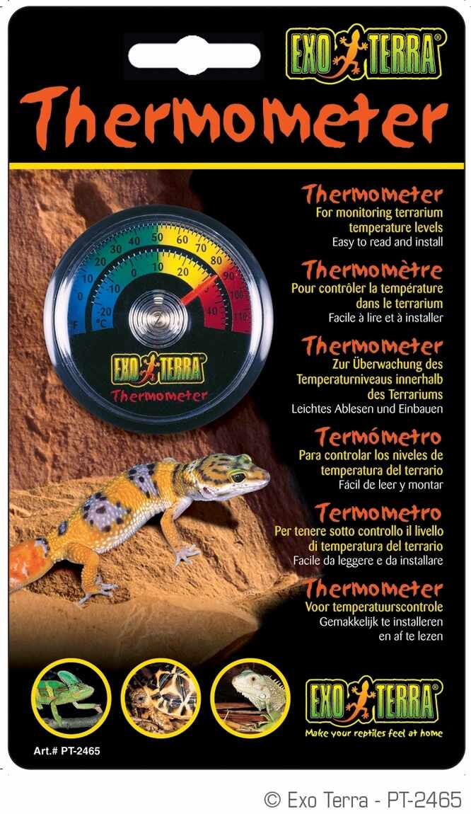 Termometru analog pentru terariu Exo Terra