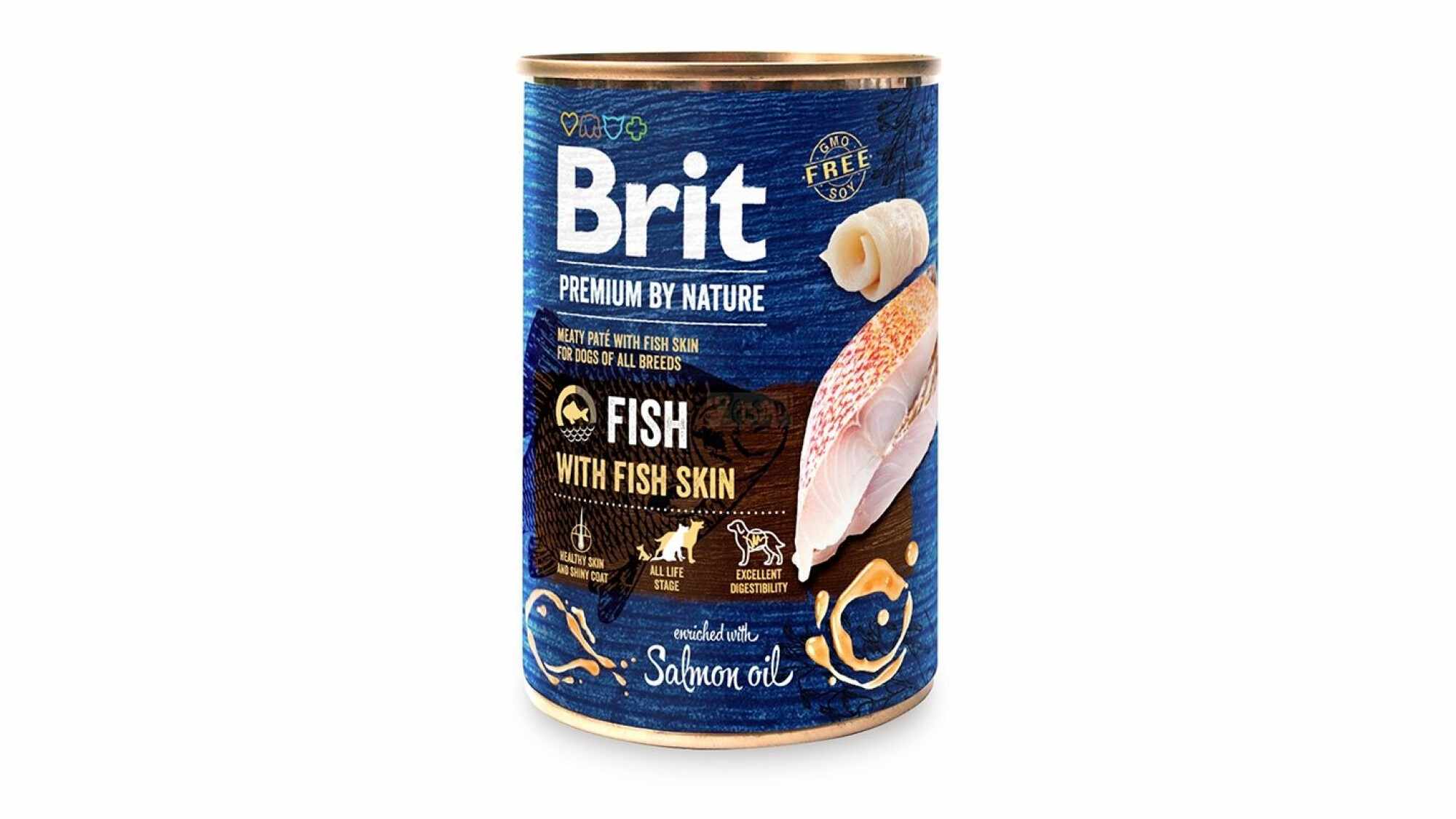 Brit Premium By Nature Fish With Fish Skin Conserva 400 Gr