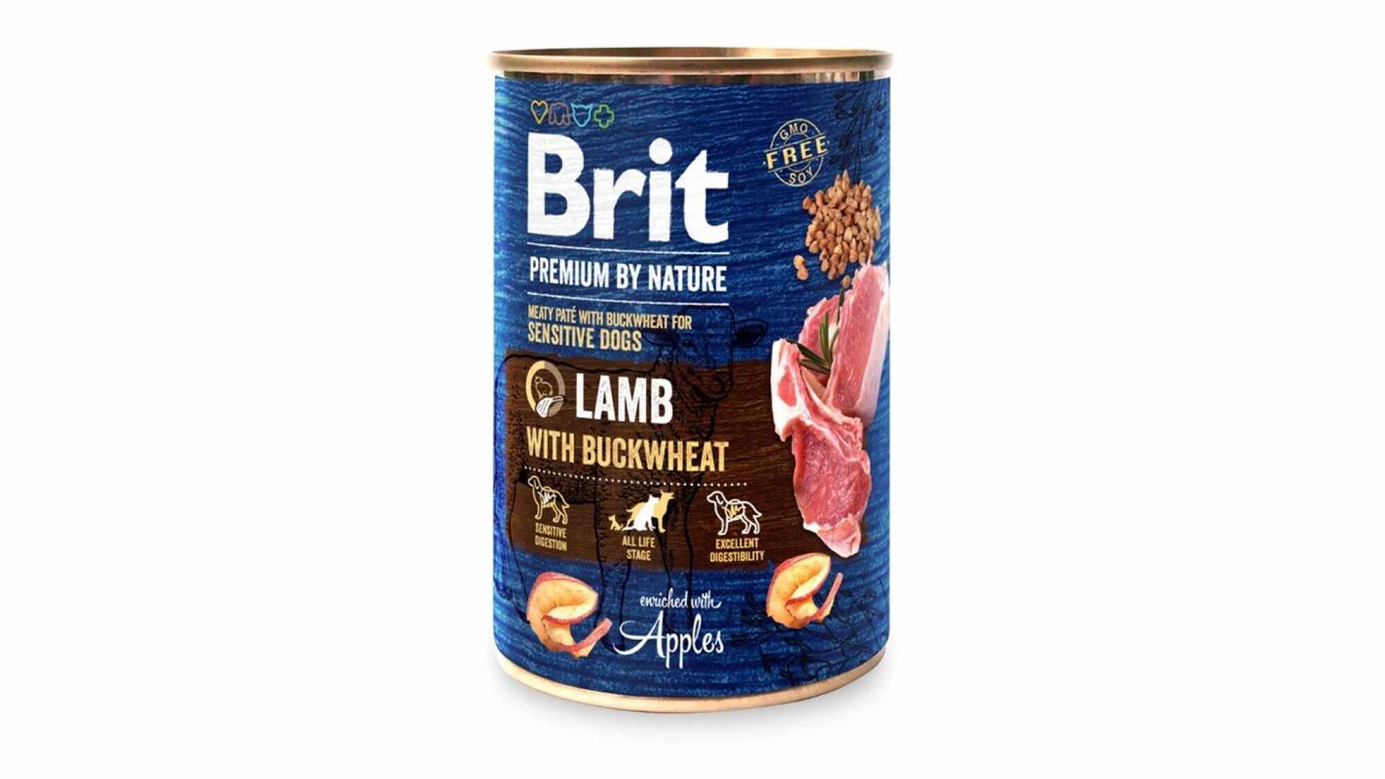 Brit Premium By Nature Lamb With Buckwheat Conserva 800 Gr