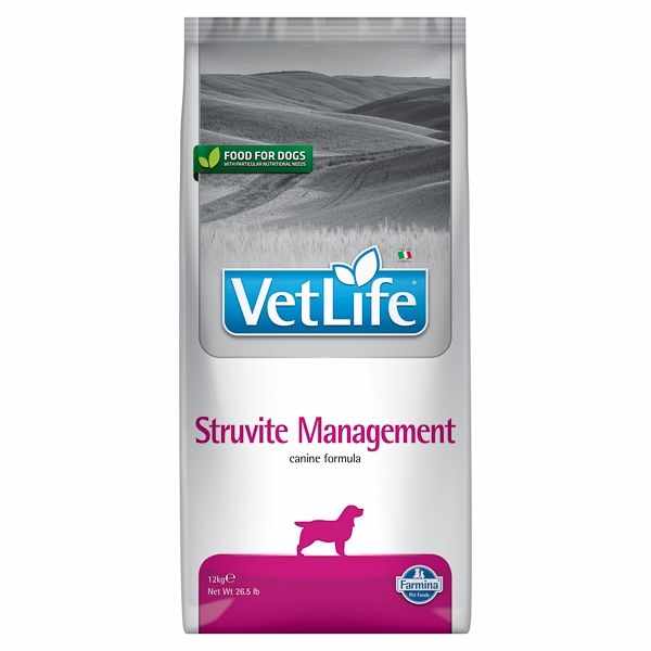 Vet Life Natural Diet Dog Management Struvite, 12 kg