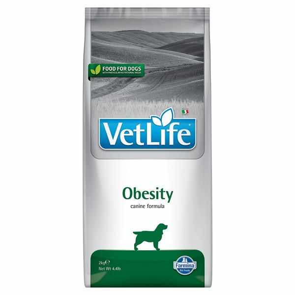 Vet Life Natural Diet Dog Obesity, 2 kg