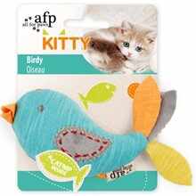 ALL FOR PAWS Kitty Jucărie pentru pisici Birdy, cu iarba pisicii, 12,5x5,5x3cm