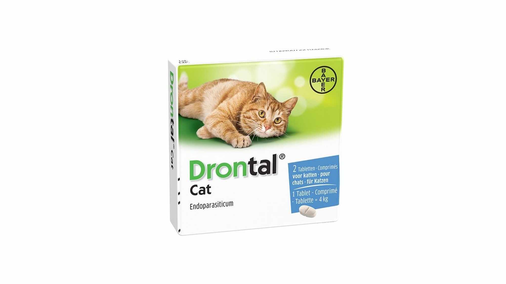 Drontal Cat Deparazitare Interna Pisici X 2 Tablete