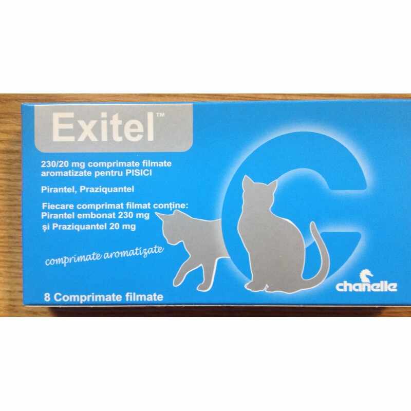 Exitel Cat Deparazitare Interna Pisici X 1 Tableta
