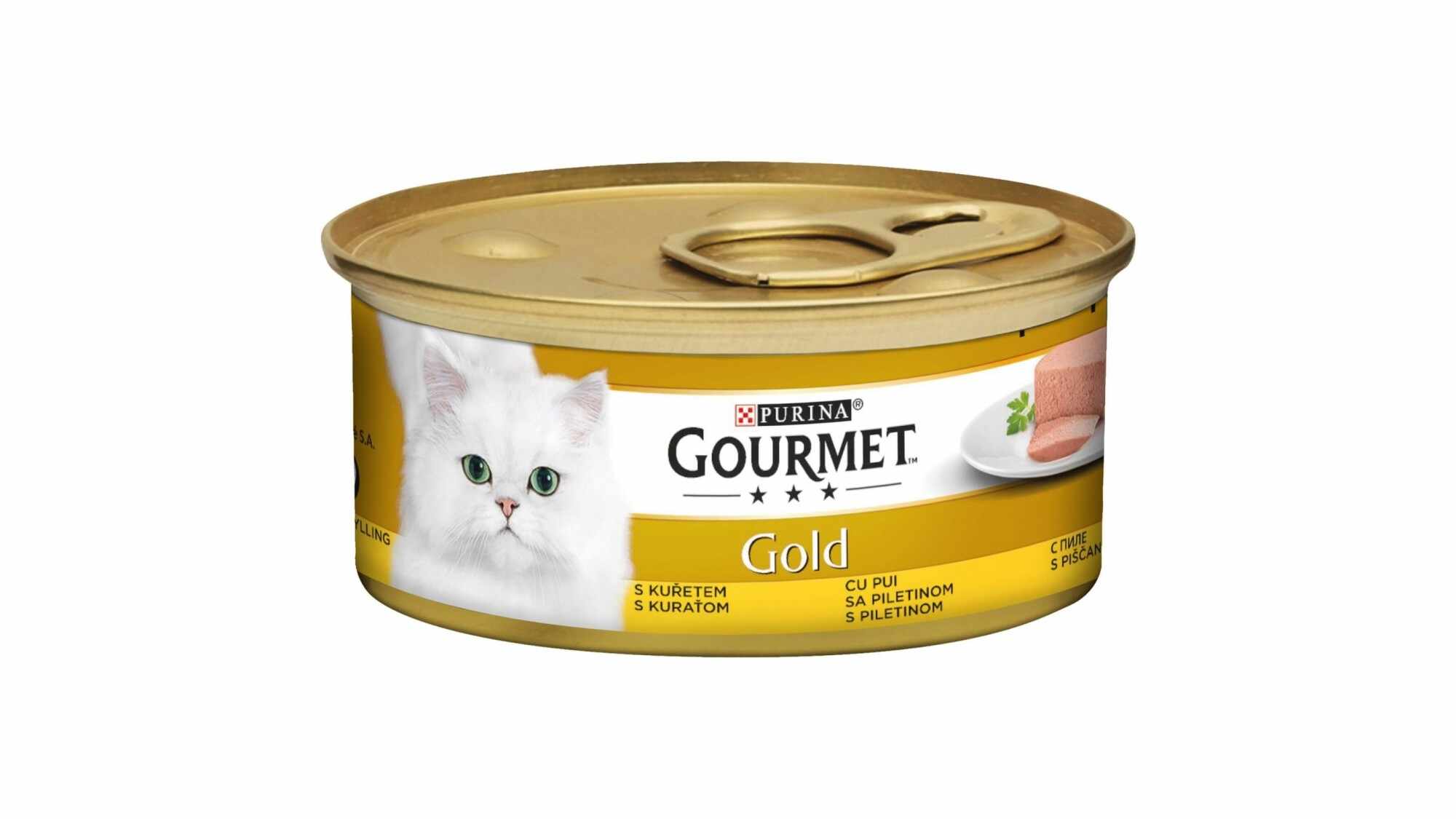 Purina Gourmet Gold Mousse Cu Pui 85 Gr