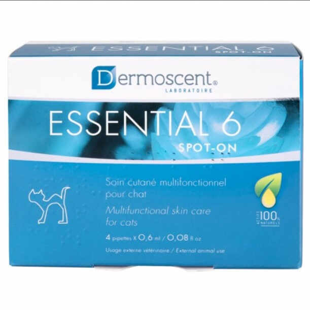 Dermoscent Essential 6 spot-on Pisica - 4 pipete