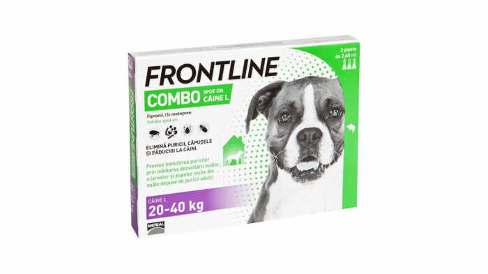 Frontline Combo L (20-40 kg) - 1 Pipeta Antiparazitara