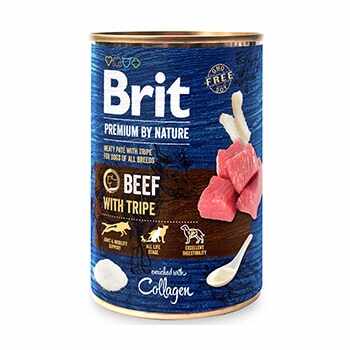 Pachet Brit Premium By Nature Beef With Tripes 6x400 g