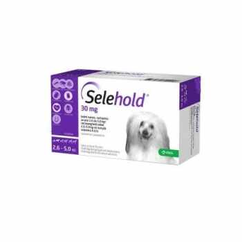 Selehold Caine 30mg, 2,5 - 5 Kg, 0,25 ml 3 pipete