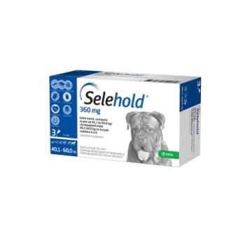 Selehold Caine 360 mg, 40,1 - 60 Kg, 3 ml 3 pipete